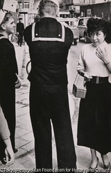 作品画像：伊勢佐木町付近