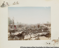 作品画像：E9 大地震（濃尾地震？）、本町、岐阜