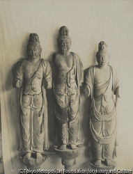 唐招堤寺 破損仏 三体合写