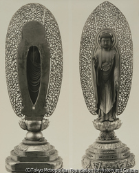 作品画像：博物館 阿弥陀木像