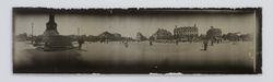 作品画像：パノラマ写真のガラス板 風景