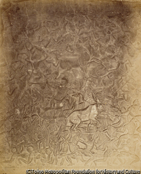 作品画像：戦闘場面の浅浮彫り