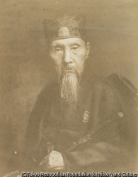 （下岡蓮杖像）