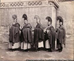 作品画像：（五人の僧侶）
