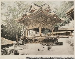 作品画像：21. 御嶽神社の神楽殿