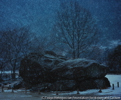 作品画像：飛鳥 石舞台 細雪