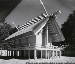 作品画像：内宮正殿北西側全景