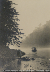 作品画像：雨中の山水