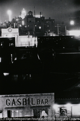 作品画像：夜の銀座裏風景