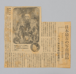 作品画像：日本最古の写真出品