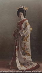 作品画像：(和装女性像)