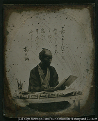 作品画像：小島当三郎光純(柳蛙の兄)肖像写真