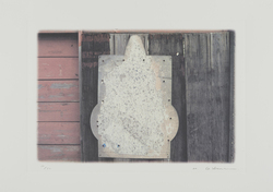 作品画像：No.13 なおも画鋲で留めた記憶 東京都大島町 1986.8