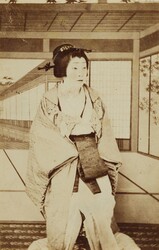作品画像：（歌舞伎役者［女形］）