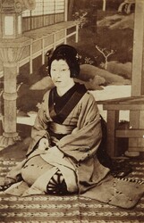 作品画像：（歌舞伎役者［女形］）