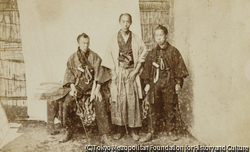 （三人の侍像）