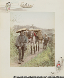 1637 田舎道の荷馬