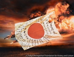 （破れた国旗）
