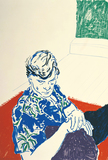 作品画像：緑色の窓のそばのジョー