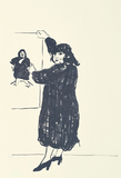 作品画像：自分の絵を見るアン