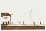 作品画像：日常生活・駅にて・冬陽