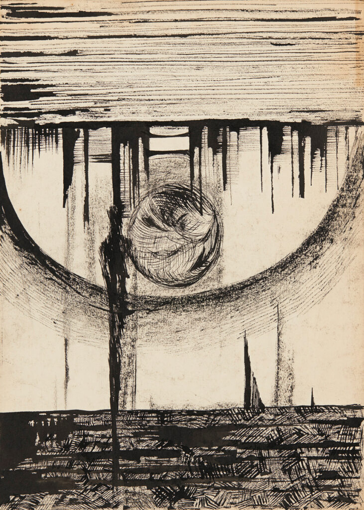 作品画像：［版画下絵］
