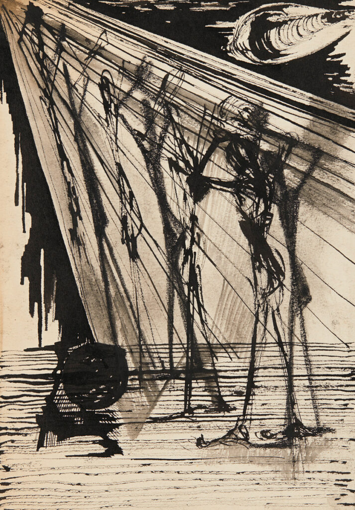 作品画像：［版画下絵］