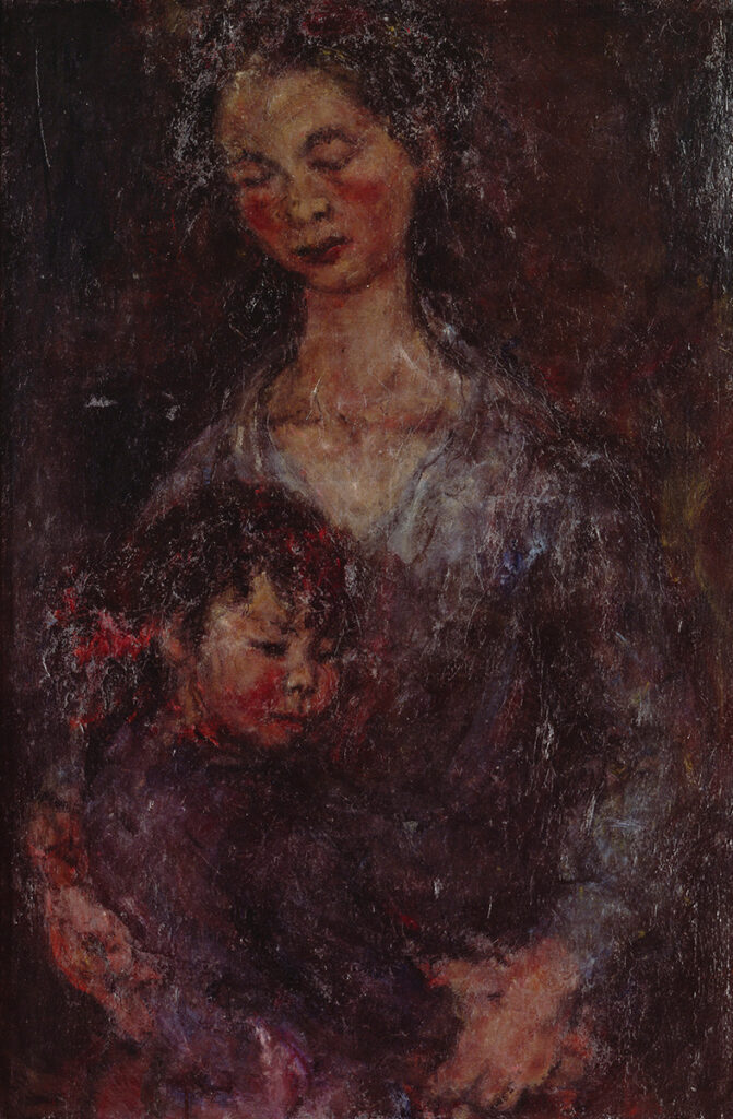 作品画像：母子