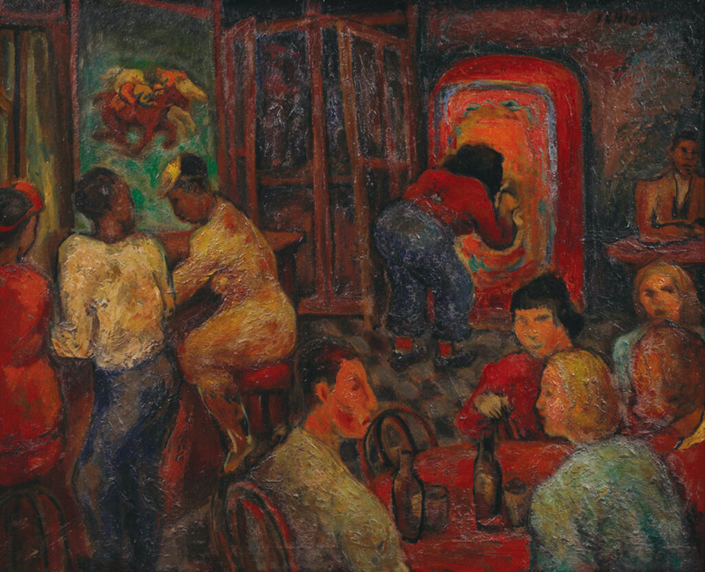 作品画像：ニグロの酒場