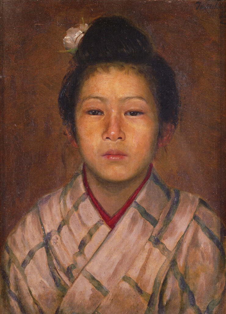 作品画像：少女像