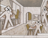 MEDIUM MAN & PAINTINGS