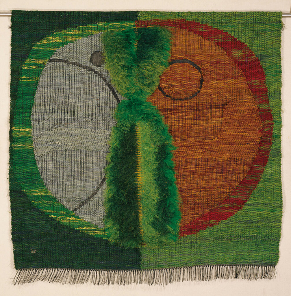 作品画像：綴織壁掛　貌