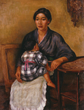 作品画像：母子像