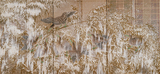 作品画像：雪後争鳥
