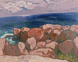 作品画像：海岸風景