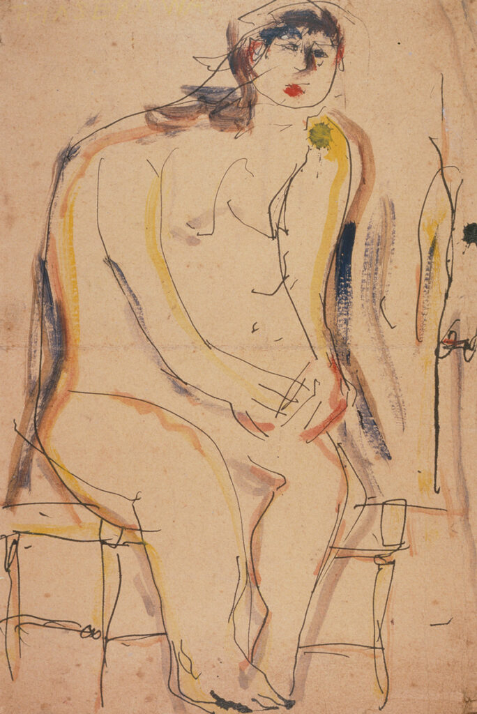 作品画像：裸婦