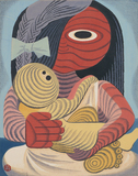 作品画像：母子