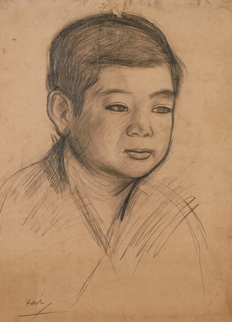 作品画像：少年像