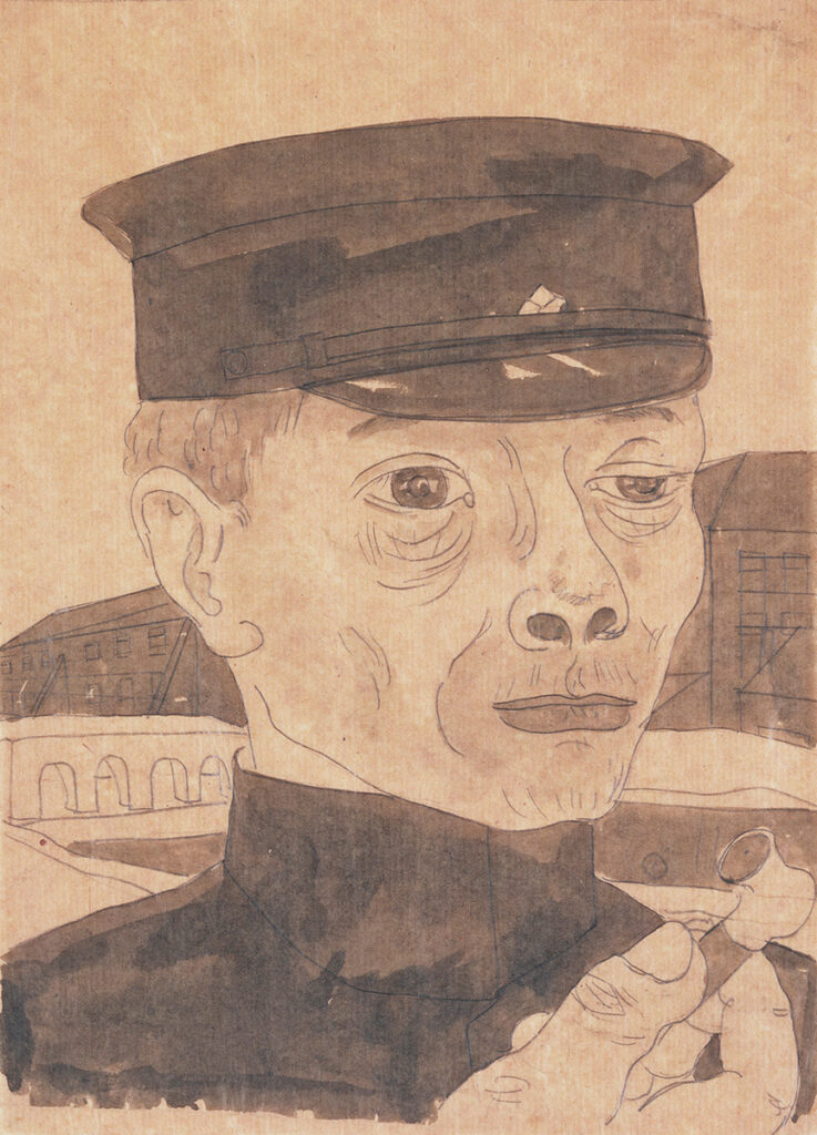 作品画像：踏切番