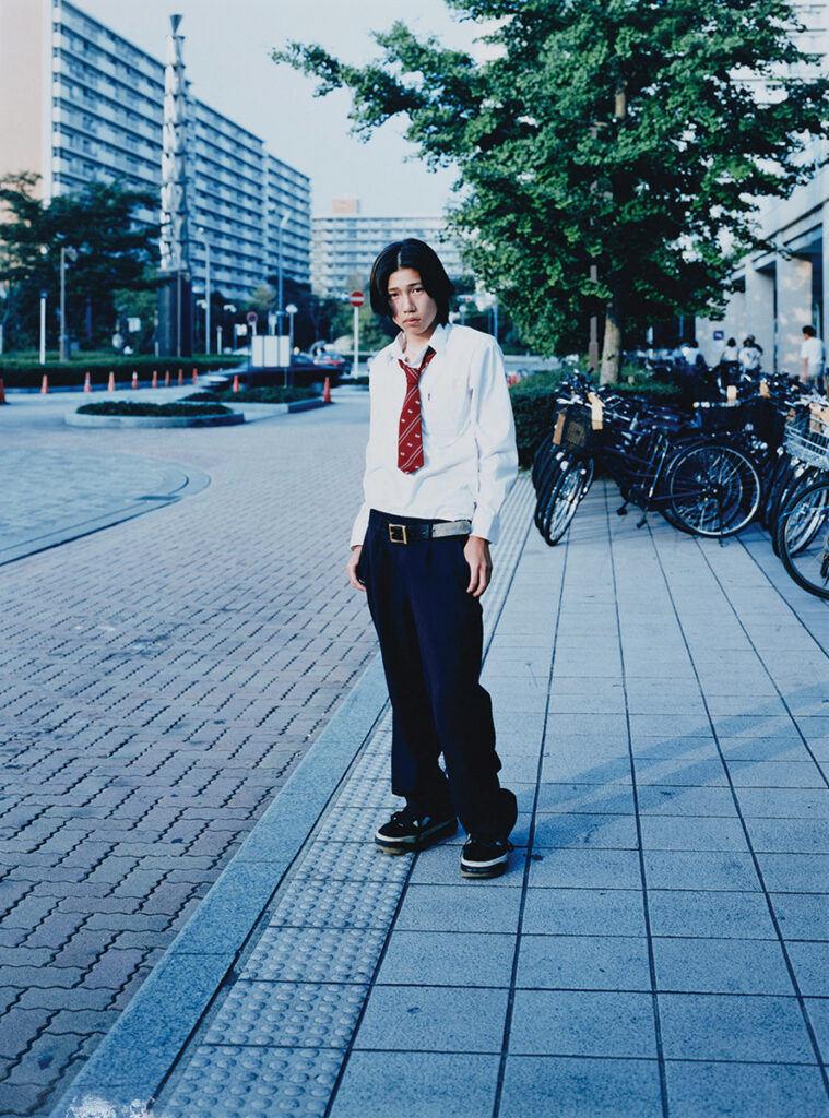 作品画像：「TOKYO SUBURBIA 東京郊外」少年-7、千葉県