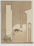 作品画像：小犬のいる風景（K.N.氏のための作品）