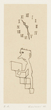 作品画像：時計［『小さな版画集』より］