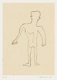 作品画像：背中［『小さな版画集』より］