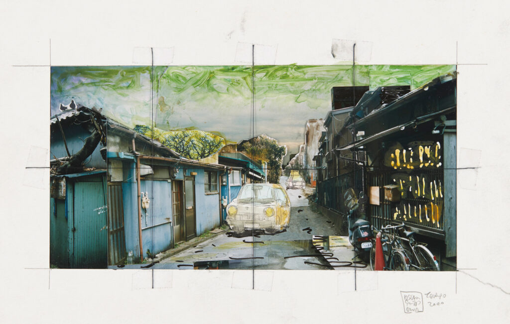 作品画像：《ホワイトオス（カー）　森》のためのドローイング