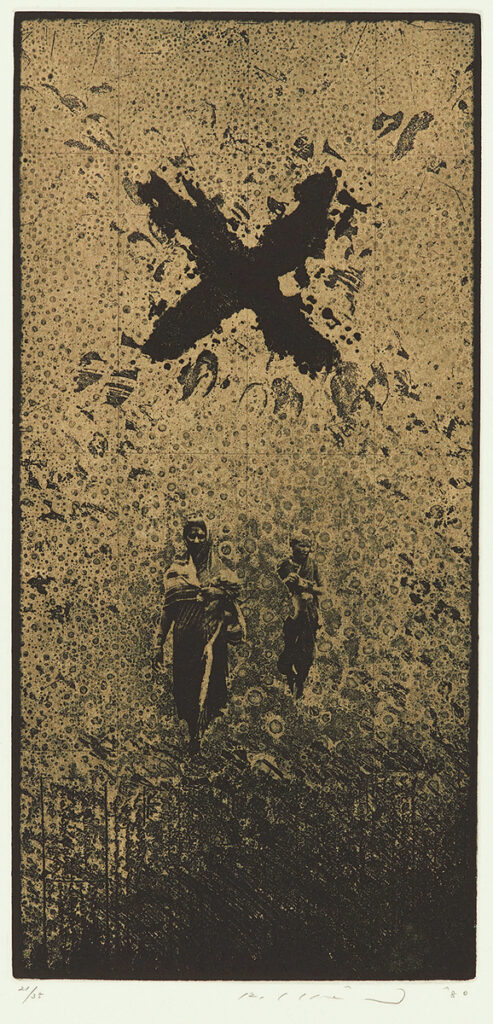 作品画像：à/avec Antoni Tàpies Varanasi