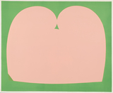 作品画像：morning pink and green