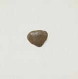 作品画像：Surface is the Between － Between Vertical and Horizon － “Five stones on Paper no.7”