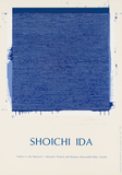 作品画像：Surface is the Between － Between Vertical and Horizon － “Descended Blue – Gravity” － Original Poster