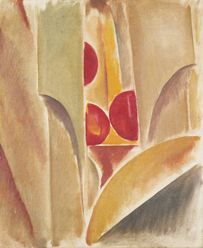 作品画像：静物 l（リンゴ赤）