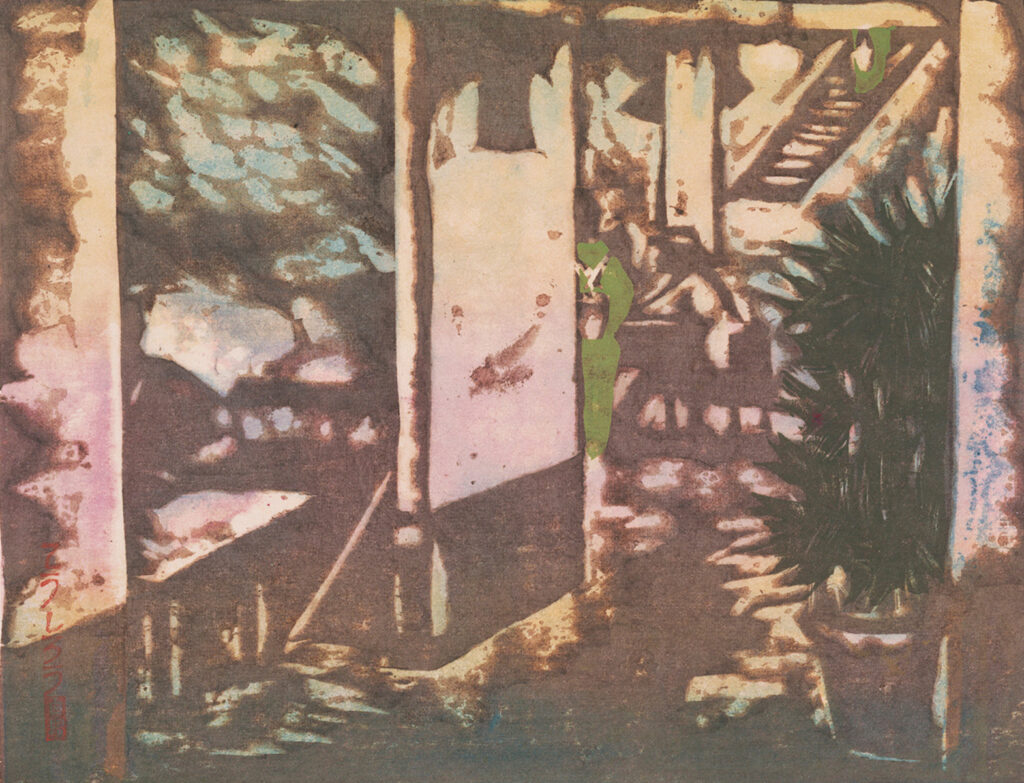 作品画像：カフェ［『新東京百景』より］